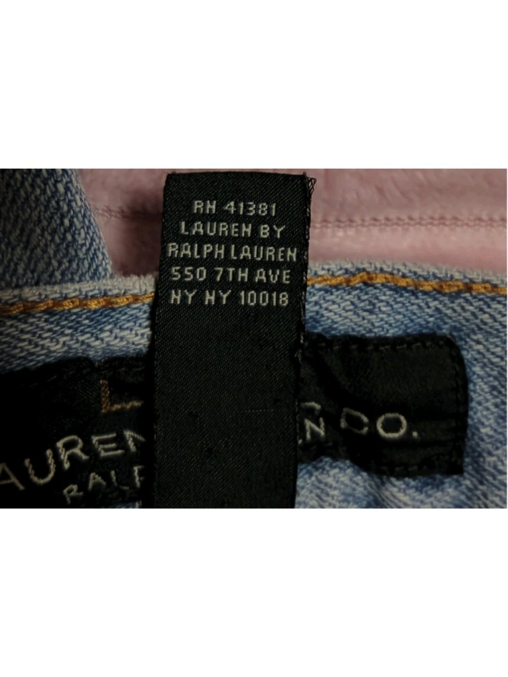 Lauren Ralph Lauren Women's Jeans Sz 10 Light Wash Straight Crop mom style - Picture 13 of 14